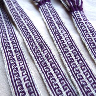 Tablet woven belt for Hellenic reenactment, A45_Tv5