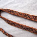 Tablet woven woolen headband, T35_Fv1 - 4