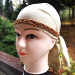 Tablet woven woolen headband, T35_Fv1 - 2