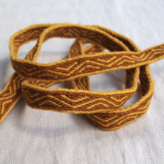 Brettchengewebte Gürtel für historisches Reenactment und LARP, T11_Tv6