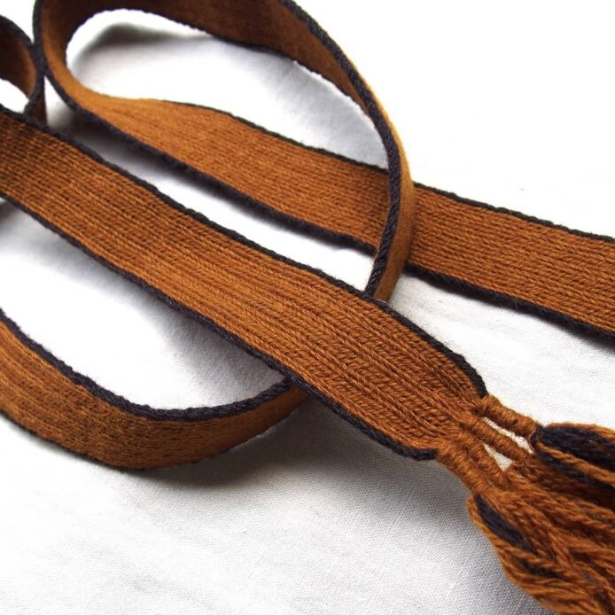 Tablet woven belt for historical re-enactment and LARP, M02_Tv1