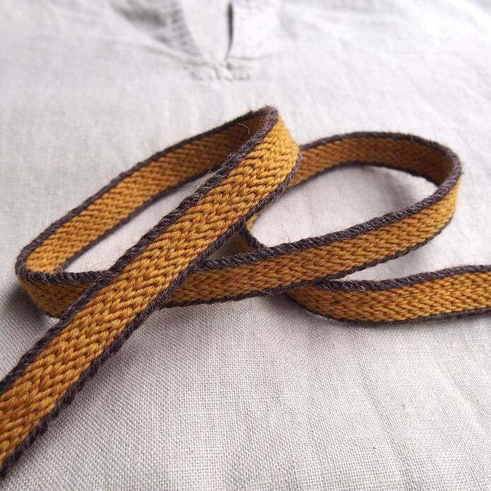 Tablet woven band for historical reenactment, T10_Fv1