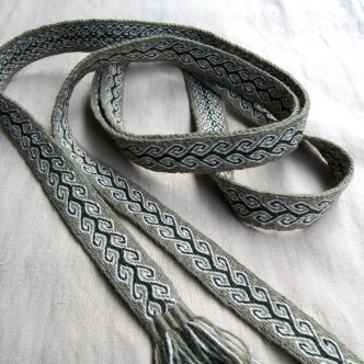Tablet woven belt for historical re-enactment and LARP,  B07_Tv10