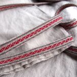 Tablet woven band for historical reenactment, Oseberg pattern, A02_Fv6 - 2