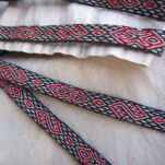 Tablet woven band for historical reenactment, D02_Fv1 - 2