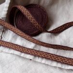 Brettchengewebte Borte aus Leinen, A11_Lv1 - 2