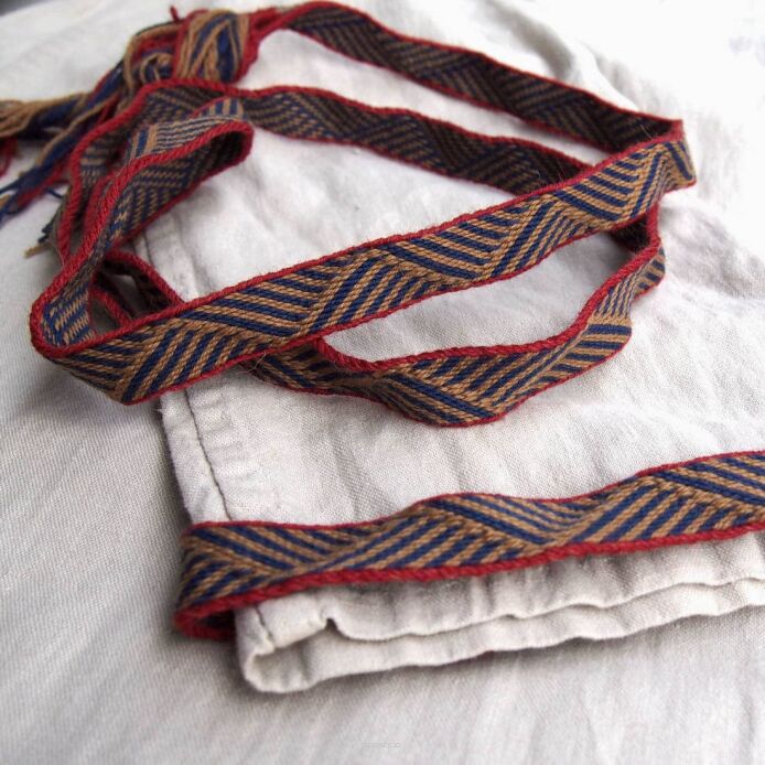 Tablet woven band for historical reenactment, C08_Fv2