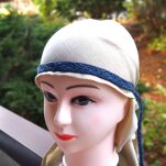 Woolen card woven headband, T34_Fv1 - 2