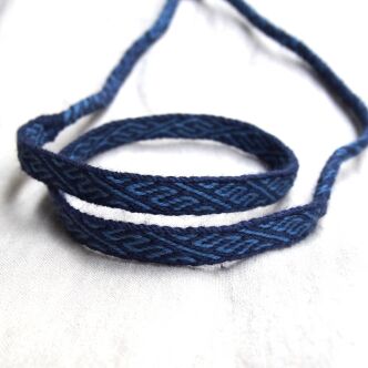 Woolen card woven headband, T34_Fv1