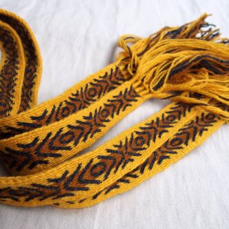 Tablet woven belt for historical re-enactment and LARP, A19_Tv6