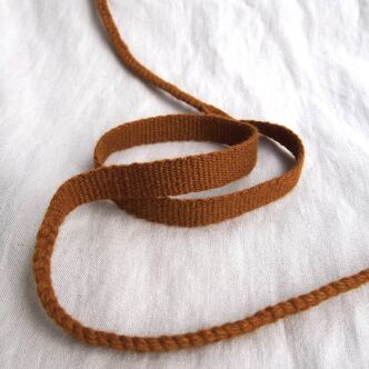 Handwoven woolen headband, plain weave, RH01_Tv5