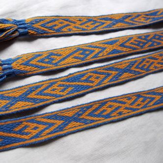 Tablet woven belt for historical re-enactment and LARP, Birka inspired, D11_D07_Tv2