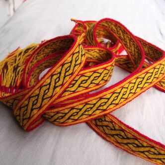 Tablet woven band for historical reenactment, Birka inspired, C01_Tv6
