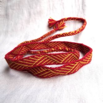 Tablet woven headband for historical reenactment, T20_Fv3