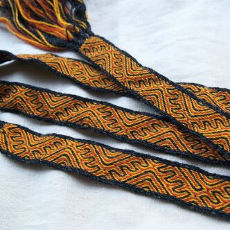 Tablet woven belt for historical re-enactment and LARP, C11_Tv1