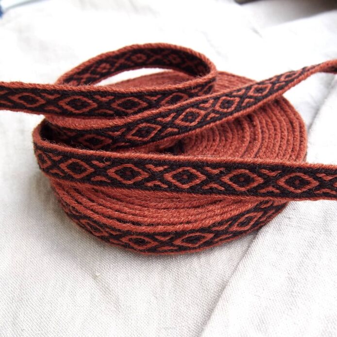 Tablet woven band for historical reenactment, T01_Tv3