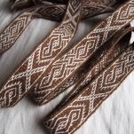Tablet woven belt for historical re-enactment and LARP, D39_Tv9 - 2