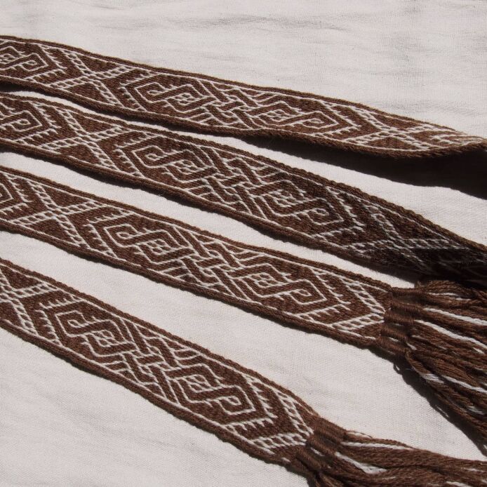 Tablet woven belt for historical re-enactment and LARP, D39_Tv9