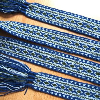 Tablet woven belt for historical re-enactment and LARP, A15_Tv2