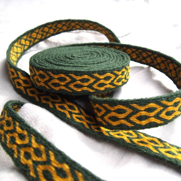 Tablet woven band for historical reenactmenth, A12_Tv1