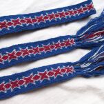 Brettchengewebte Gürtel für historisches Reenactment und LARP, A40_Tv3 - 2