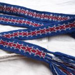 Brettchengewebte Gürtel für historisches Reenactment und LARP, A40_Tv3 - 3