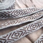 Brettchengewebte Borte aus Wolle, A19_Fv1 - 2