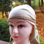 Woolen card woven headband, T33_Fv1 - 2