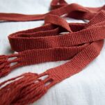 Handwoven trim in plain weave, colors to choose, RH02_Tmix - 2