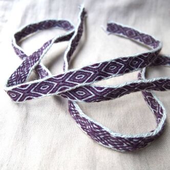 Woolen tablet woven trim, A10c_Fv12