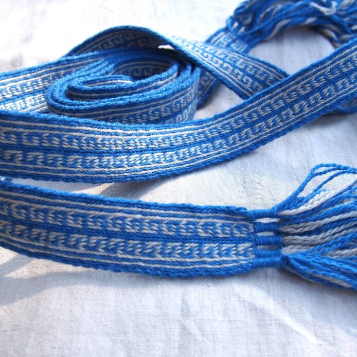 Tablet woven belt for Greco-Roman reenactment, A45_Tv1