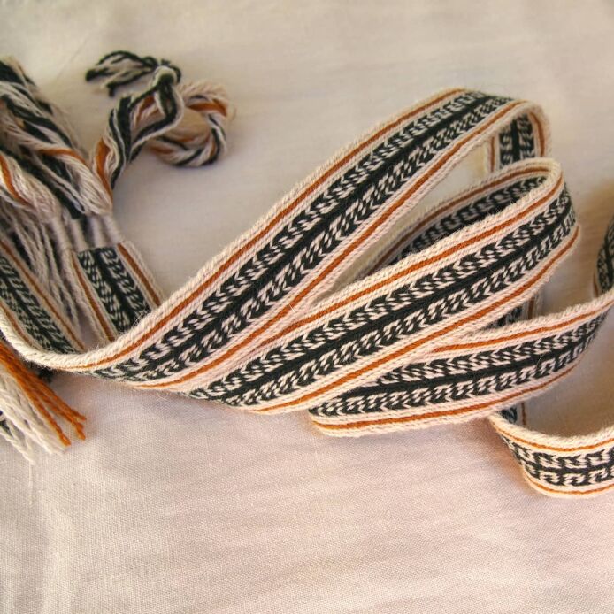 Tablet woven belt for Greco-Roman reenactment, A45_Tv6