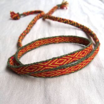 Woolen tablet woven headband, T13_Fv1