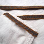 Tablet woven band for historical reenactment, Snartemo pattern, T10_Tv1 - 2