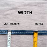 Tablet woven trim with Oseberg pattern, A02_Tv1 - 3