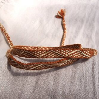 Woolen card woven headband, T20_Fv5