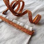 Linen tablet woven trim for historical re-enactment,, A10a_Lv1 - 2