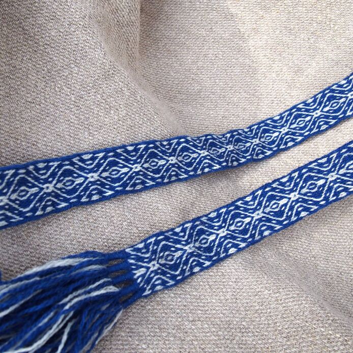 Brettchengewebte Gürtel für historisches Reenactment und LARP, A18_Tv3