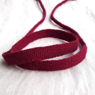 Handwoven woolen headband, plain weave, RH01_Tv4