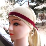 Handgewebtes Stirnband, Leinwandbindung, Farben zur Auswahl,  RH01_Tmix - 2