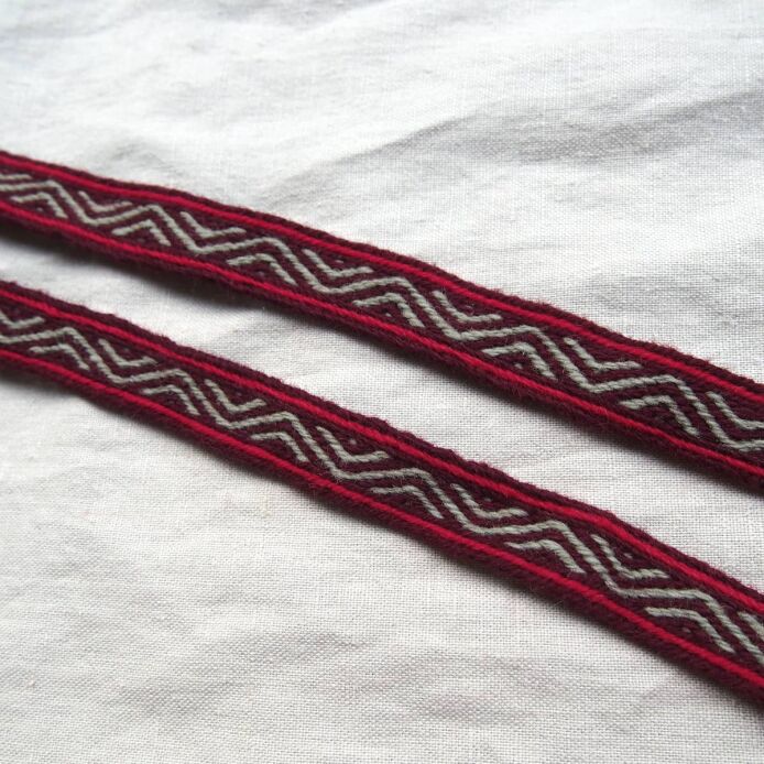 Tablet woven band for historical reenactment, T11b_Tv1