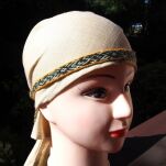 Tablet woven woolen headband, T15_Fv6 - 3